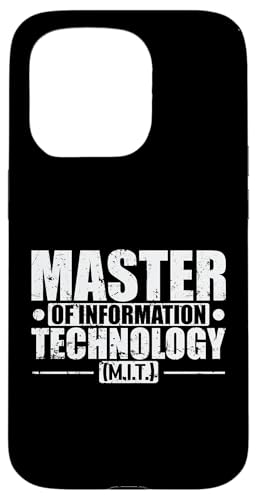 Master in Informationstechnologie (M.I.T.) Hülle für iPhone 15 Pro von profession academic degree university campus study