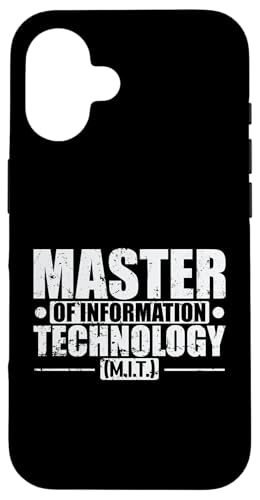 Master in Informationstechnologie (M.I.T.) Hülle für iPhone 16 von profession academic degree university campus study