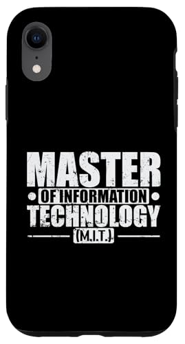 Master in Informationstechnologie (M.I.T.) Hülle für iPhone XR von profession academic degree university campus study