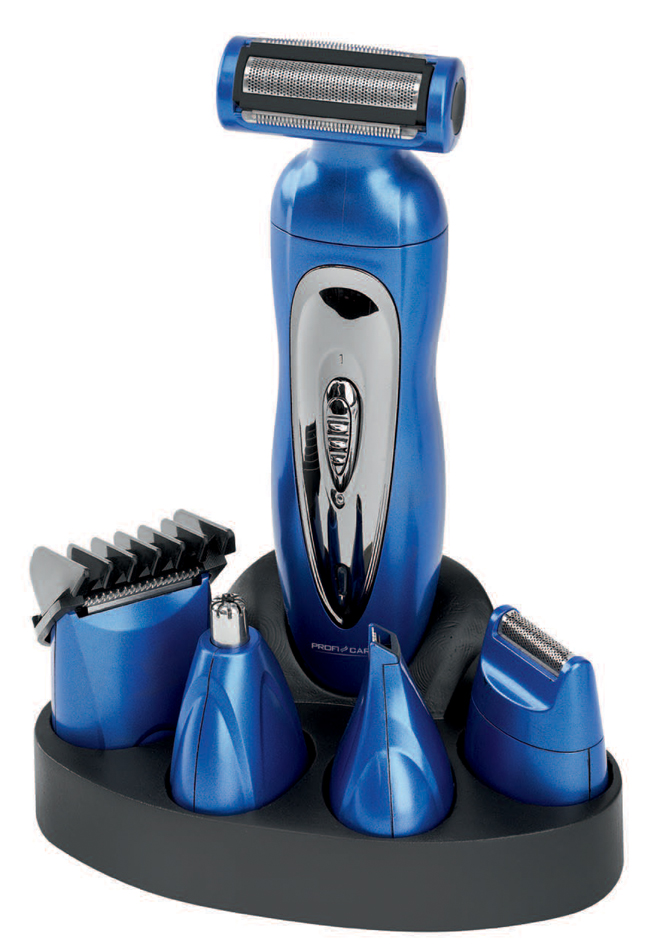 PROFI CARE Körper-Haarschneider PC-BHT 3015, 5 in 1, blau von profi care