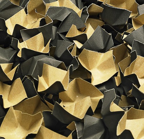progressFILL DECOFILL Füll- u. Polsterchips, schwarz 180g - ca. 240 ltr. i. Karton m. Ausfüller von progressFILL