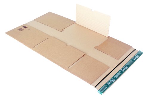 progressPACK Universal-Versandverpackung Premium PP B05.06 aus doppelter Wellpappe, DIN A3, 430 x 310 x bis 90 mm, 20-er Pack, braun progressPACK Universal-Versandverpackung Premium PP B05.06 aus doppelter Wellpappe, DIN A3, 430 x 310 x bis 90 mm, 20-er Pack, braun von progressPACK