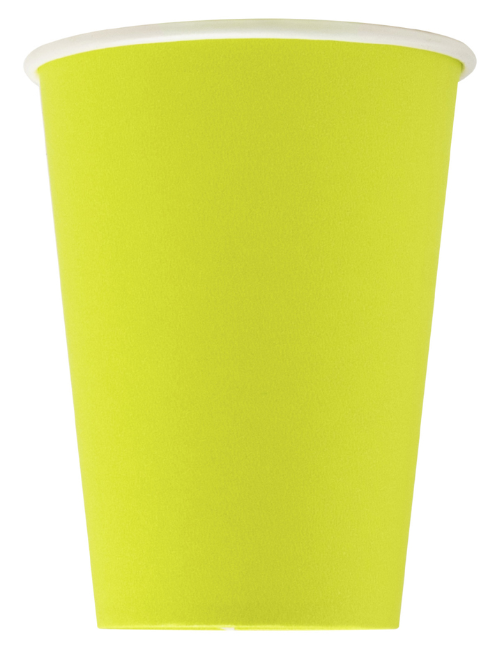 PROnappe Papp-Trinkbecher, kiwigrün, 0,2 l von pronappe