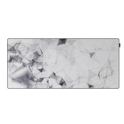 XXL PROPADS Premium Gaming Mousepad im Polygondesign gedruckt in Hamburg - Gaming-Mauspad, rutschfestes Gummi, Starke Umkettelung, einfach zu reinigen von propads.gg