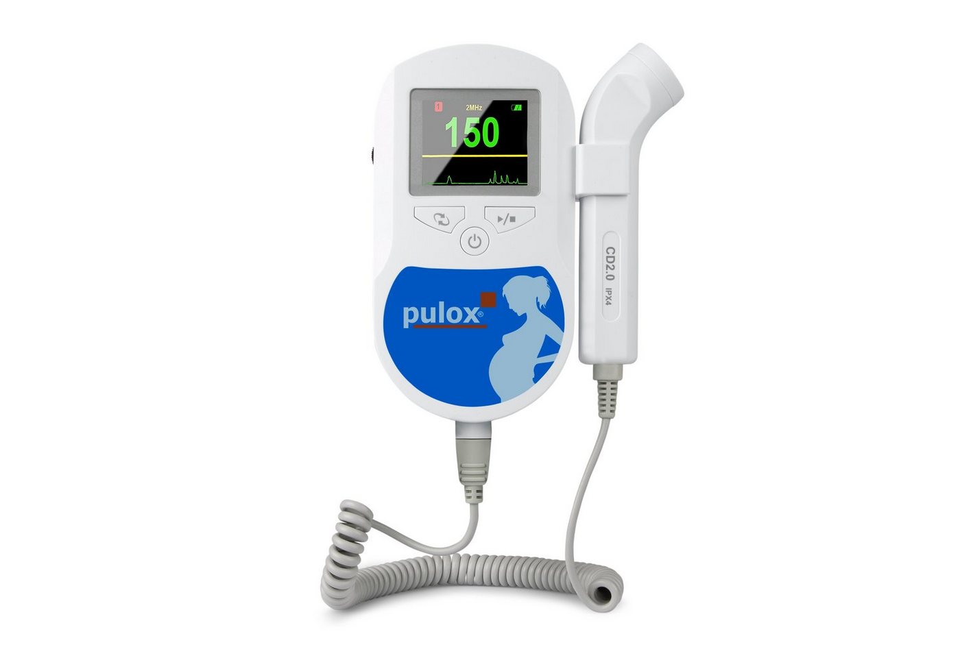 pulox Babyphone Sonotrax C - Ultraschall Fetal-Doppler mit Lautsprecher & TFT-Display pulox Babyphone Sonotrax C - Ultraschall Fetal-Doppler mit Lautsprecher & TFT-Display von pulox
