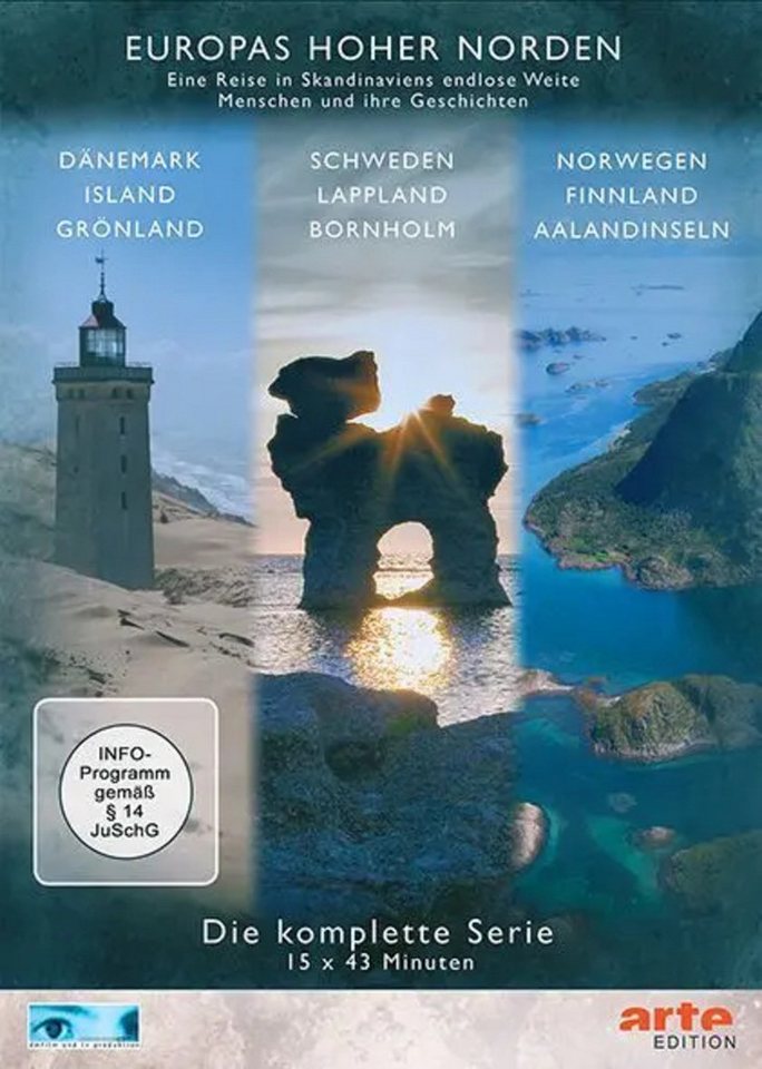 puls entertainment DVD Europas Hoher Norden, 6 DVDs von puls entertainment