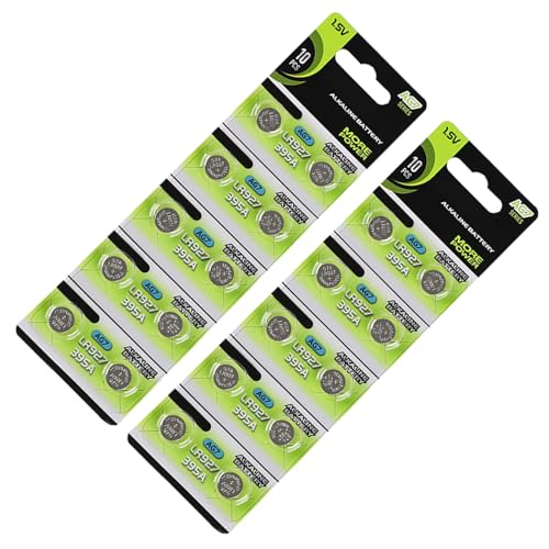 10/20 Stück AG7/AG8/AG9 1,55 V Alkaline-Knopfzellenbatterien, geeignet für LED-Taschenlampen und Zeiger 10/20 Stück AG7/AG8/AG9 1,55 V Alkaline-Knopfzellenbatterien, geeignet für LED-Taschenlampen und Zeiger von pumpumlia