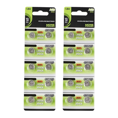 10/20 Stück AG7/AG8/AG9 1,55 V Alkaline-Knopfzellenbatterien, geeignet für LED-Taschenlampen und Zeiger 10/20 Stück AG7/AG8/AG9 1,55 V Alkaline-Knopfzellenbatterien, geeignet für LED-Taschenlampen und Zeiger von pumpumlia