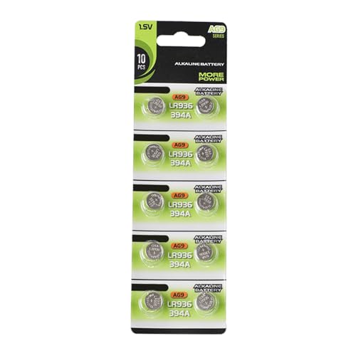10/20 Stück AG7/AG8/AG9 1,55 V Alkaline-Knopfzellenbatterien, geeignet für LED-Taschenlampen und Zeiger 10/20 Stück AG7/AG8/AG9 1,55 V Alkaline-Knopfzellenbatterien, geeignet für LED-Taschenlampen und Zeiger von pumpumlia