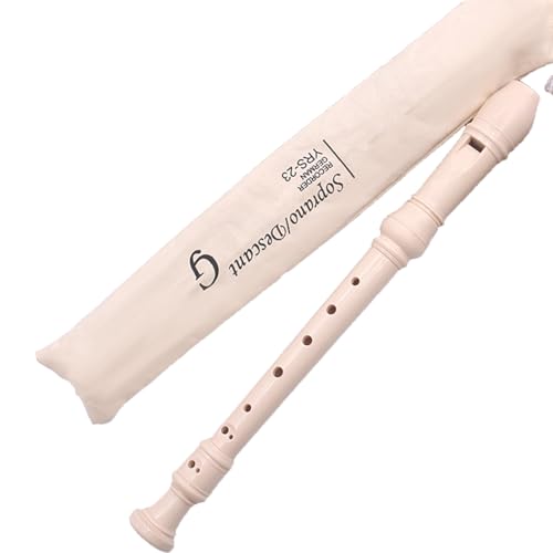 8-Loch-Blockflöte für Anfänger, Sopran-Blockflöte, Klarinette, Sopran-Blockflöte, vertikale Flöte, leicht verstellbares Instrument von pumpumlia
