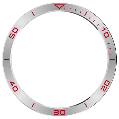Edelstahl-Lünettenringe, Schutzabdeckungen, kratzfeste Schale, Uhrenrahmenabdeckungen, Stoßstange für 8 Solarlampen 47 mm/51 mm von pumpumlia