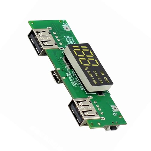Tragbare 18650 Akku-Ladeplatine Doppelte USB-Ausgänge Mobiles Power-Modul für sicheres und effizientes Laden Tragbare 18650 Akku-Ladeplatine Doppelte USB-Ausgänge Mobiles Power-Modul für sicheres und effizientes Laden von pumpumlia