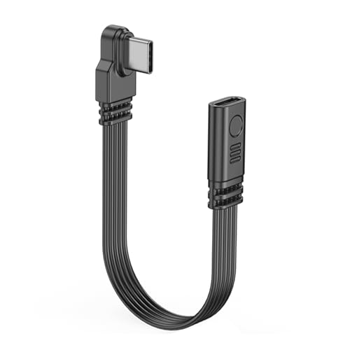 pumpumlia 5–100 cm Typ C auf Typ C Konverter-Adapterkabel, Ladekabel, 45 W, schnelles Laden und 480 Mbit/s Datenübertragung von pumpumlia