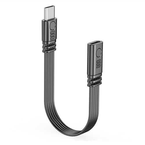 pumpumlia 5–200 cm Typ C auf Typ C Konvertierungsadapterkabel, Konverterkabel, 45 W Laden und 480 Mbit/s Datenübertragung von pumpumlia
