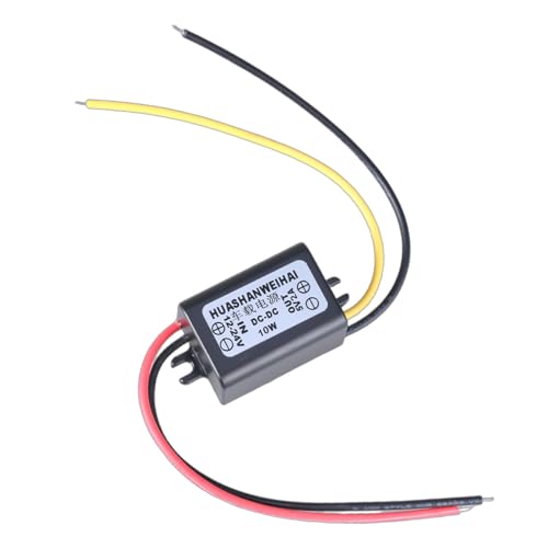 pumpumlia Effizienter Auto-Spannungsregler 12–24 V auf 5 V Wandler, Step-Down-Leistungsmodul für Elektronik, LED-Licht-Player von pumpumlia
