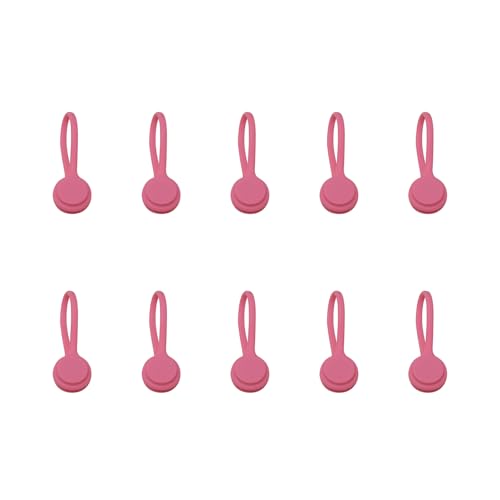 pumpumlia Minimalistische Silikon-Kabel-Organizer-Clips für ordentliches Schreibtischmanagement, geeignet für verschiedene Kabel-Ohrhörer, 10 Stück pumpumlia Minimalistische Silikon-Kabel-Organizer-Clips für ordentliches Schreibtischmanagement, geeignet für verschiedene Kabel-Ohrhörer, 10 Stück von pumpumlia