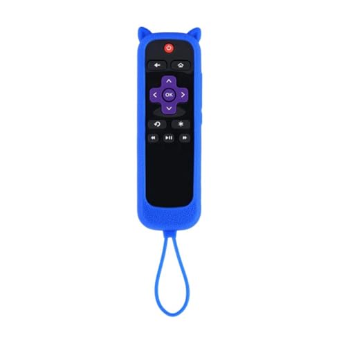 pumpumlia Silikon-Fernbedienungsabdeckungen für Roku2-Fernseher Steaming Sticks Express Universal-Steuerung, leuchtet im Dunkeln pumpumlia Silikon-Fernbedienungsabdeckungen für Roku2-Fernseher Steaming Sticks Express Universal-Steuerung, leuchtet im Dunkeln von pumpumlia