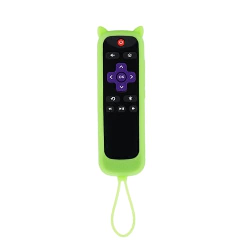 pumpumlia Silikon-Fernbedienungsabdeckungen für Roku2-Fernseher Steaming Sticks Express Universal-Steuerung, leuchtet im Dunkeln pumpumlia Silikon-Fernbedienungsabdeckungen für Roku2-Fernseher Steaming Sticks Express Universal-Steuerung, leuchtet im Dunkeln von pumpumlia