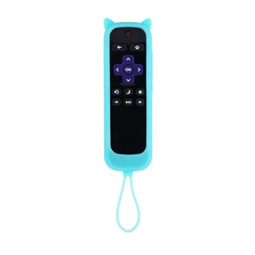 pumpumlia Silikon-Fernbedienungsabdeckungen für Roku2-Fernseher Steaming Sticks Express Universal-Steuerung, leuchtet im Dunkeln pumpumlia Silikon-Fernbedienungsabdeckungen für Roku2-Fernseher Steaming Sticks Express Universal-Steuerung, leuchtet im Dunkeln von pumpumlia