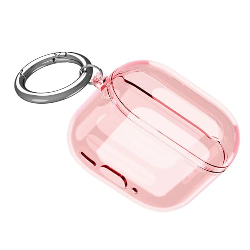 pumpumlia Silikon-Schutzhülle, hohe Transparenz, stoßfeste Abdeckungen für Airpods4-Kopfhörer von pumpumlia