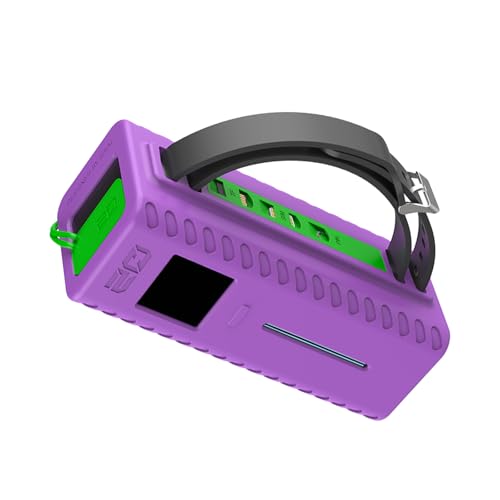 pumpumlia Silikonhülle mit Griff für die Aufbewahrung von Reisen, staubdichtes Stecker-Design, stoßfeste Abdeckungen für No20-Stromquellen pumpumlia Silikonhülle mit Griff für die Aufbewahrung von Reisen, staubdichtes Stecker-Design, stoßfeste Abdeckungen für No20-Stromquellen von pumpumlia