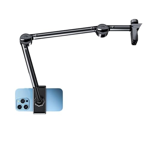 pumpumlia Tablet-Ständer, verstellbar, faltbar, mit 360-Grad-Drehung, für 10,2–32,8 cm (4-12,9 Zoll) Handys und Tablets von pumpumlia