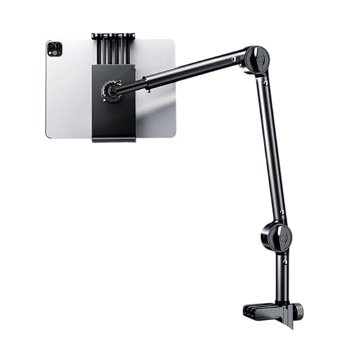 pumpumlia Tablet-Ständer, verstellbar, faltbar, mit 360-Grad-Drehung, für 10,2–32,8 cm (4-12,9 Zoll) Handys und Tablets von pumpumlia