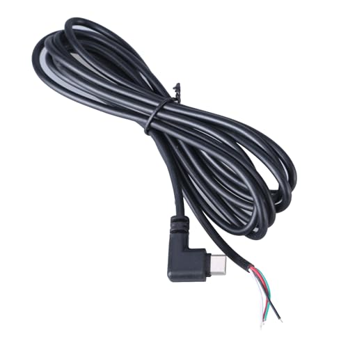 pumpumlia USB-Netzkabel, Datenkabel, 4-polig, blanker Draht, offenes Ende, Ladeleitung, 5 V/3 A, für LED-Licht-Lüfter-Router von pumpumlia