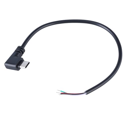 pumpumlia USB-Netzkabel, Datenkabel, 4-polig, blanker Draht, offenes Ende, Ladeleitung, 5 V/3 A, für LED-Licht-Lüfter-Router von pumpumlia