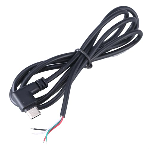 pumpumlia USB-Netzkabel, Datenkabel, 4-polig, blanker Draht, offenes Ende, Ladeleitung, 5 V/3 A, für LED-Licht-Lüfter-Router pumpumlia USB-Netzkabel, Datenkabel, 4-polig, blanker Draht, offenes Ende, Ladeleitung, 5 V/3 A, für LED-Licht-Lüfter-Router von pumpumlia