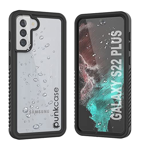 Punkcase Galaxy S22 Plus wasserdichte Hülle [Extreme Serie] [Slim Fit] [IP68 zertifiziert] [Stoßfest] [Schmutzdicht] [Schneefest] Armor Cover für Galaxy S22 Plus 5G (6,6 Zoll) (2022) [B Lack] von PunkCase