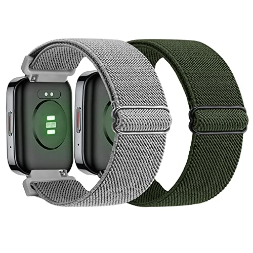 pupvus Stretch-Nylon-Uhrenarmband, kompatibel mit SKG Smartwatch, 2 Packungen, weiches, elastisches, atmungsaktives Ersatzarmband für V7 Pro 4,2 cm / V7 4,3 cm/Veryfit ID207 / ID208 BT Smartwatch pupvus Stretch-Nylon-Uhrenarmband, kompatibel mit SKG Smartwatch, 2 Packungen, weiches, elastisches, atmungsaktives Ersatzarmband für V7 Pro 4,2 cm / V7 4,3 cm/Veryfit ID207 / ID208 BT Smartwatch von pupvus