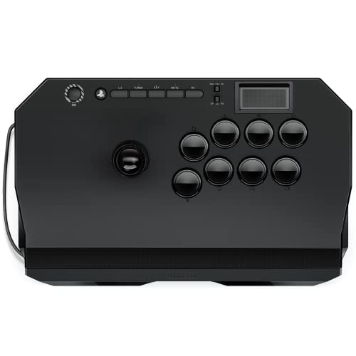 qanba Drone 2 N3 Joystick für PlayStation 5/4 & PC, kabelgebunden, Schwarz von qanba