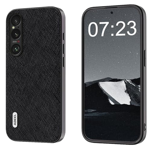 qichenlu Echtleder Back Cover für Sony Xperia 1 VI,【Business Serie,Stoßfest TPU Rahmen】 Robustes Rindsleder Handy Schutz Hülle Tasche Ledercase für Sony Xperia 1 VI,Schwarz qichenlu Echtleder Back Cover für Sony Xperia 1 VI,【Business Serie,Stoßfest TPU Rahmen】 Robustes Rindsleder Handy Schutz Hülle Tasche Ledercase für Sony Xperia 1 VI,Schwarz von qichenlu