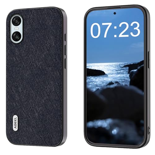 qichenlu Echtleder Back Cover für Sony Xperia 10 VI,【Business Serie,Stoßfest TPU Rahmen】 Robustes Rindsleder Handy Schutz Hülle Tasche Ledercase für Sony Xperia 10 VI,Blau qichenlu Echtleder Back Cover für Sony Xperia 10 VI,【Business Serie,Stoßfest TPU Rahmen】 Robustes Rindsleder Handy Schutz Hülle Tasche Ledercase für Sony Xperia 10 VI,Blau von qichenlu