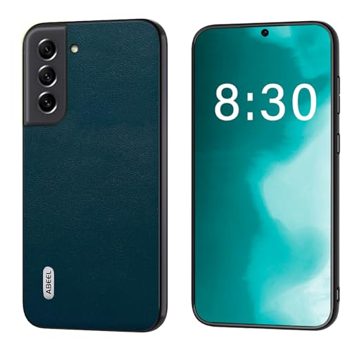 qichenlu Echtleder Cover,Robustes Rindsleder Handy Tasche Stoßfest Bumper Case Schale Schutzhülle für Samsung Galaxy S22,Grün qichenlu Echtleder Cover,Robustes Rindsleder Handy Tasche Stoßfest Bumper Case Schale Schutzhülle für Samsung Galaxy S22,Grün von qichenlu