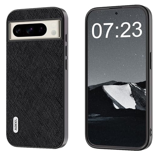 qichenlu Echtleder Back Cover,【Business Serie,Stoßfest TPU Rahmen】 Robustes Rindsleder Handy Schutz Hülle Tasche Ledercase für Google Pixel 8 Pro,Schwarz qichenlu Echtleder Back Cover,【Business Serie,Stoßfest TPU Rahmen】 Robustes Rindsleder Handy Schutz Hülle Tasche Ledercase für Google Pixel 8 Pro,Schwarz von qichenlu