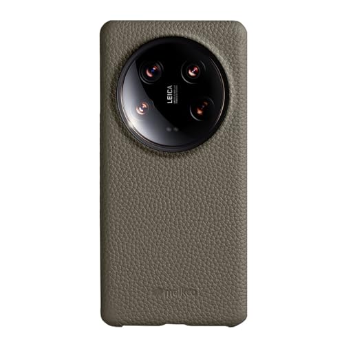 qichenlu Ultra Weich Echt Leder Case für Xiaomi 14 Ultra,Morandi Farbe Grau Echtes Rindsleder Backcover Innenfutter Handy Schutz Hülle qichenlu Ultra Weich Echt Leder Case für Xiaomi 14 Ultra,Morandi Farbe Grau Echtes Rindsleder Backcover Innenfutter Handy Schutz Hülle von qichenlu