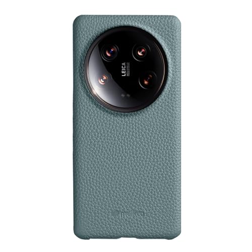 qichenlu Ultra Weich Echt Leder Case für Xiaomi 14 Ultra,Morandi Farbe Leinen Blau Echtes Rindsleder Backcover Innenfutter Handy Schutz Hülle qichenlu Ultra Weich Echt Leder Case für Xiaomi 14 Ultra,Morandi Farbe Leinen Blau Echtes Rindsleder Backcover Innenfutter Handy Schutz Hülle von qichenlu