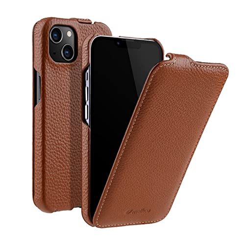 qichenlu Ultra Weich Echtleder Klapphülle kompatibel mit iPhone 13,Morandi Farbe Braun Vertikal Klappbare Hülle Handytasche Innenfutter Kratzfest Rundum Schutz Flip Case qichenlu Ultra Weich Echtleder Klapphülle kompatibel mit iPhone 13,Morandi Farbe Braun Vertikal Klappbare Hülle Handytasche Innenfutter Kratzfest Rundum Schutz Flip Case von qichenlu