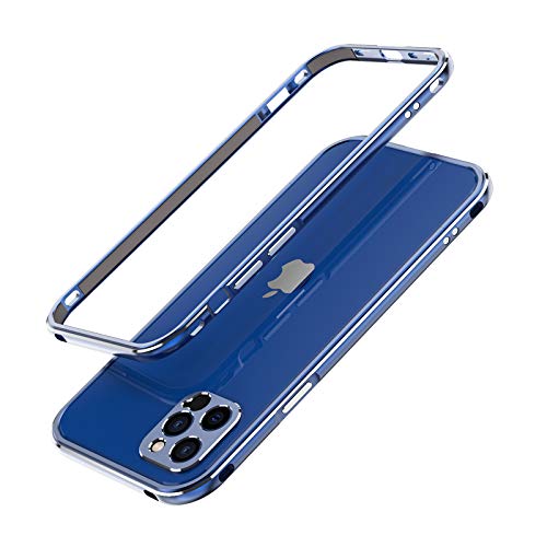 qichenlu Ultraslim Gaming Case Blau Aluminium Rahmen kompatibel mit iPhone 12 Mini,Leicht Luftfahrt Alulegierung Metall Bumper Innen Schwamm,mit Kamera Schutz Abdeckung Rückseite Folie qichenlu Ultraslim Gaming Case Blau Aluminium Rahmen kompatibel mit iPhone 12 Mini,Leicht Luftfahrt Alulegierung Metall Bumper Innen Schwamm,mit Kamera Schutz Abdeckung Rückseite Folie von qichenlu