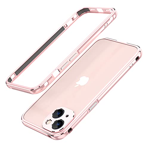 qichenlu Ultraslim Gaming Case Rosegold Aluminium Rahmen kompatibel mit iPhone 13 mini,Leicht Luftfahrt Alulegierung Metall Bumper Innen Schwamm,mit Kamera Schutz Abdeckung Rückseite Folie qichenlu Ultraslim Gaming Case Rosegold Aluminium Rahmen kompatibel mit iPhone 13 mini,Leicht Luftfahrt Alulegierung Metall Bumper Innen Schwamm,mit Kamera Schutz Abdeckung Rückseite Folie von qichenlu
