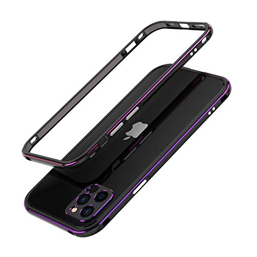 qichenlu Ultraslim Gaming Case Schwarz & Lila Aluminium Rahmen kompatibel mit iPhone 12 mini,Leicht Luftfahrt Alulegierung Metall Bumper Innen Schwamm,mit Kamera Schutz Abdeckung Rückseite Folie qichenlu Ultraslim Gaming Case Schwarz & Lila Aluminium Rahmen kompatibel mit iPhone 12 mini,Leicht Luftfahrt Alulegierung Metall Bumper Innen Schwamm,mit Kamera Schutz Abdeckung Rückseite Folie von qichenlu
