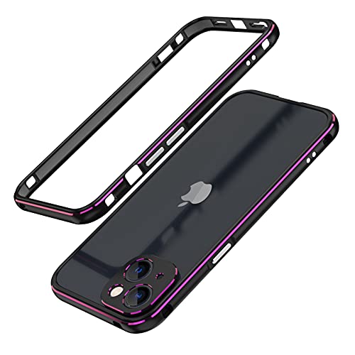 qichenlu Ultraslim Gaming Case Schwarz & Navy Aluminium Rahmen kompatibel mit iPhone 13 mini,Leicht Luftfahrt Alulegierung Metall Bumper Innen Schwamm,mit Kamera Schutz Abdeckung Rückseite Folie qichenlu Ultraslim Gaming Case Schwarz & Navy Aluminium Rahmen kompatibel mit iPhone 13 mini,Leicht Luftfahrt Alulegierung Metall Bumper Innen Schwamm,mit Kamera Schutz Abdeckung Rückseite Folie von qichenlu