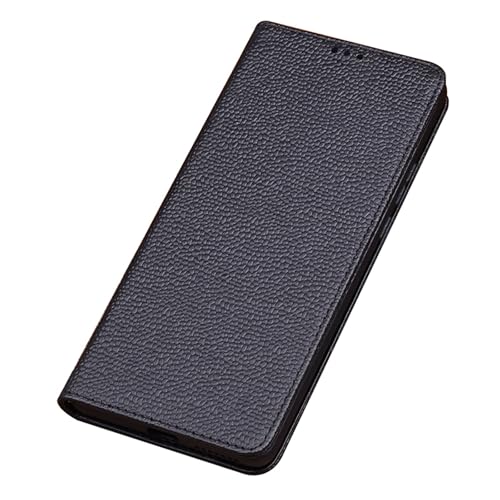qichenlu Versteckter Magnetverschluss Schwarz Echtleder Klappetui für Xperia 1 V,Echtes Rindsleder Tasche Magnet Cover Handy Case Schutz Hülle für Sony Xperia 1 V qichenlu Versteckter Magnetverschluss Schwarz Echtleder Klappetui für Xperia 1 V,Echtes Rindsleder Tasche Magnet Cover Handy Case Schutz Hülle für Sony Xperia 1 V von qichenlu
