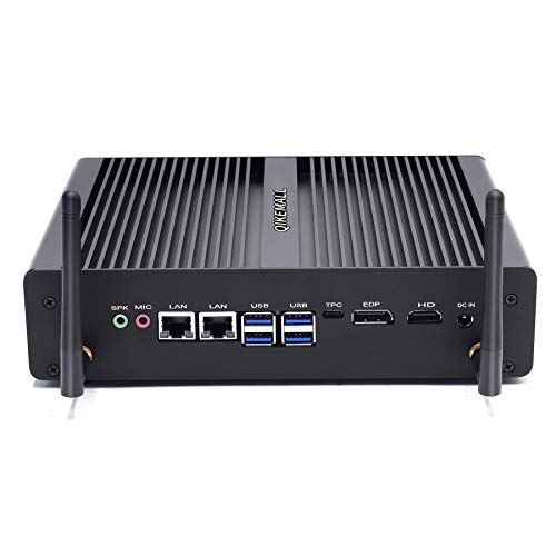qikemall Quad Core Mini PC, Mini Desktop Computer Intel Core i5 8265U, 16G RAM DDR4 128G SSD 1TB HDD, Dual LAN, EDP/HDMI/Type-C, 4 USB 3.0, 4 USB 2.0, WiFi, Bluetooth4.2 qikemall Quad Core Mini PC, Mini Desktop Computer Intel Core i5 8265U, 16G RAM DDR4 128G SSD 1TB HDD, Dual LAN, EDP/HDMI/Type-C, 4 USB 3.0, 4 USB 2.0, WiFi, Bluetooth4.2 von qikemall