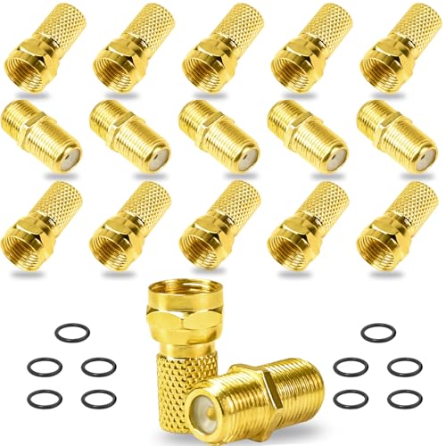 qingmeng Sat Kabel Verbinder 15 Stk F Stecker Verbinder Koaxialkabel Verbinder Antennenkabel Verbinder Sat Adapter F-stecker Auf Koax Sat Anschluss Stecker für Sat Kabel Satellitenkabel Verlängerung qingmeng Sat Kabel Verbinder 15 Stk F Stecker Verbinder Koaxialkabel Verbinder Antennenkabel Verbinder Sat Adapter F-stecker Auf Koax Sat Anschluss Stecker für Sat Kabel Satellitenkabel Verlängerung von qingmeng