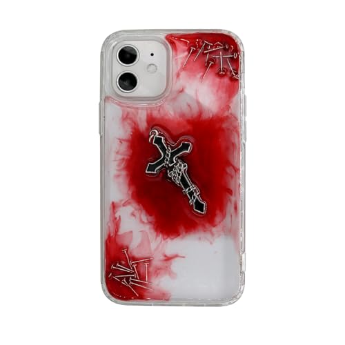 qizjio Creepy Cross Handyhülle für iPhone 13 Pro Max Skull Halloween Hülle qizjio Creepy Cross Handyhülle für iPhone 13 Pro Max Skull Halloween Hülle von qizjio