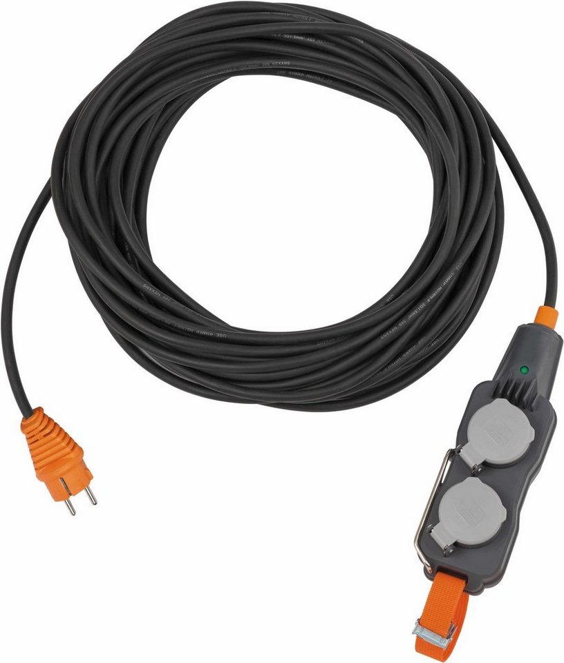 qpool24 Verlängerungskabel, Powerblock m. Verlängerungskabel 4-fach 15m schwarz qpool24 Verlängerungskabel, Powerblock m. Verlängerungskabel 4-fach 15m schwarz von qpool24