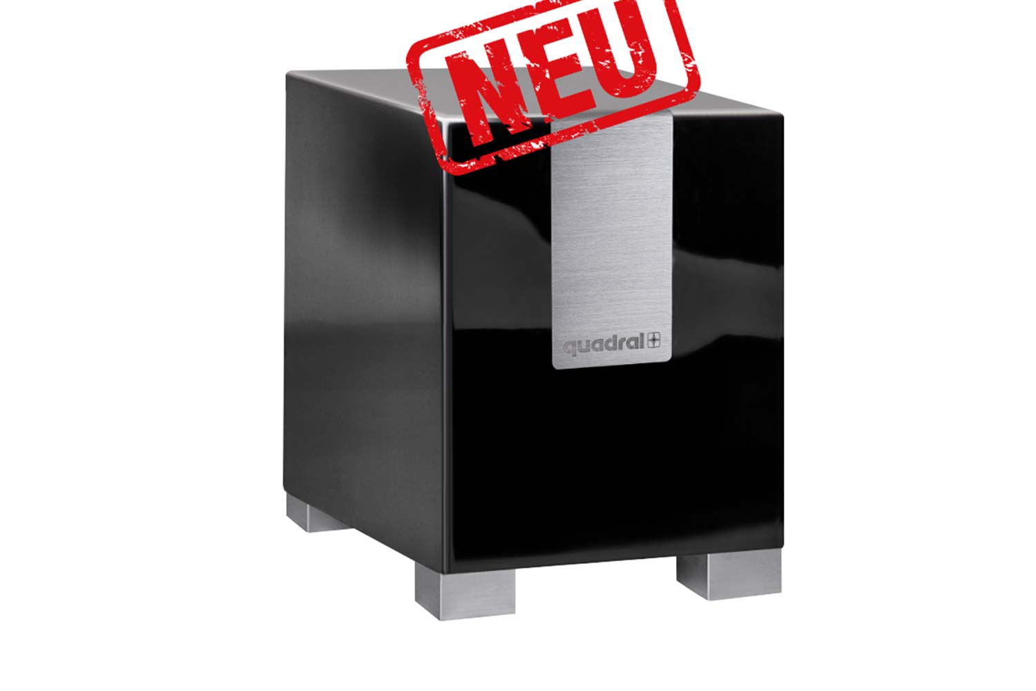 Quadral Qube S8 Subwoofer - Hochglanz schwarz von quadral